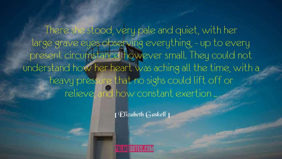 Averting Her Eyes quotes by Elizabeth Gaskell