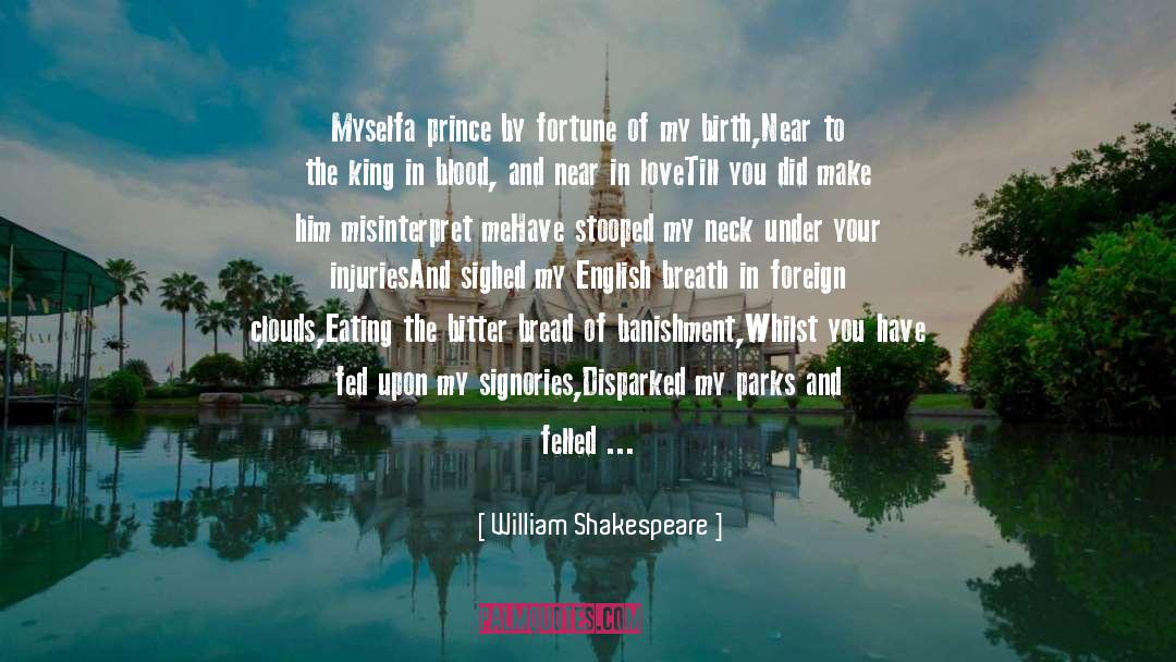 Avertissement In English quotes by William Shakespeare