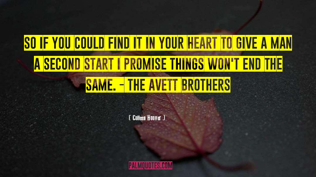 Avett quotes by Colleen Hoover