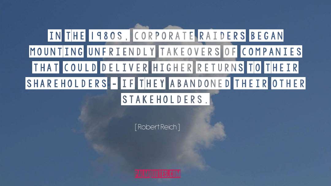 Aviam Corporate quotes by Robert Reich