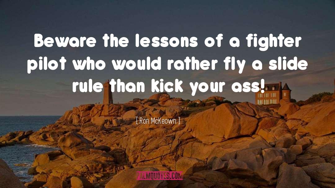 Aviation quotes by Ron McKeown