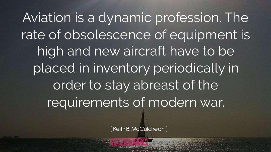 Aviation quotes by Keith B. McCutcheon
