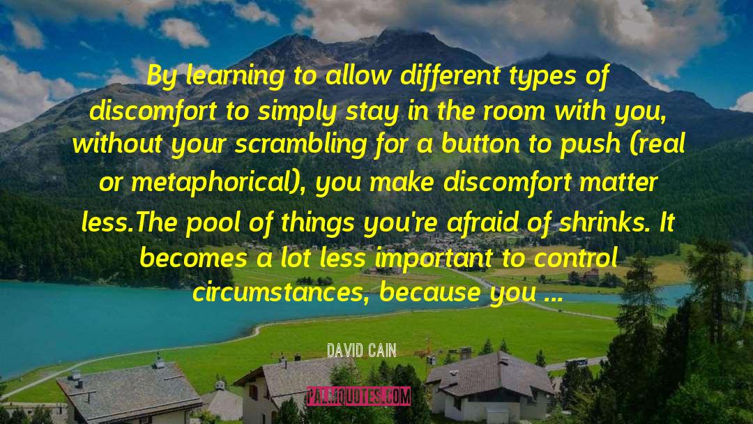 Avoid Disappointment quotes by David Cain