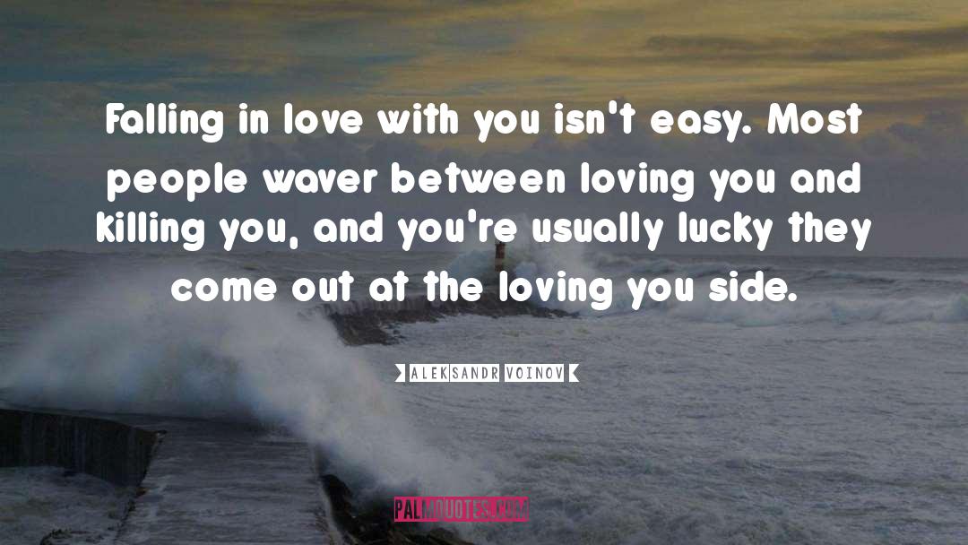 Avoid Falling In Love quotes by Aleksandr Voinov