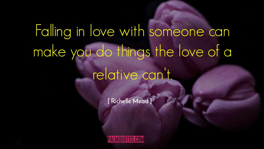 Avoid Falling In Love quotes by Richelle Mead