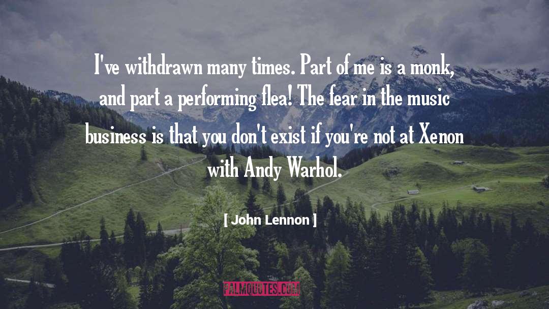 Avoid Fear quotes by John Lennon