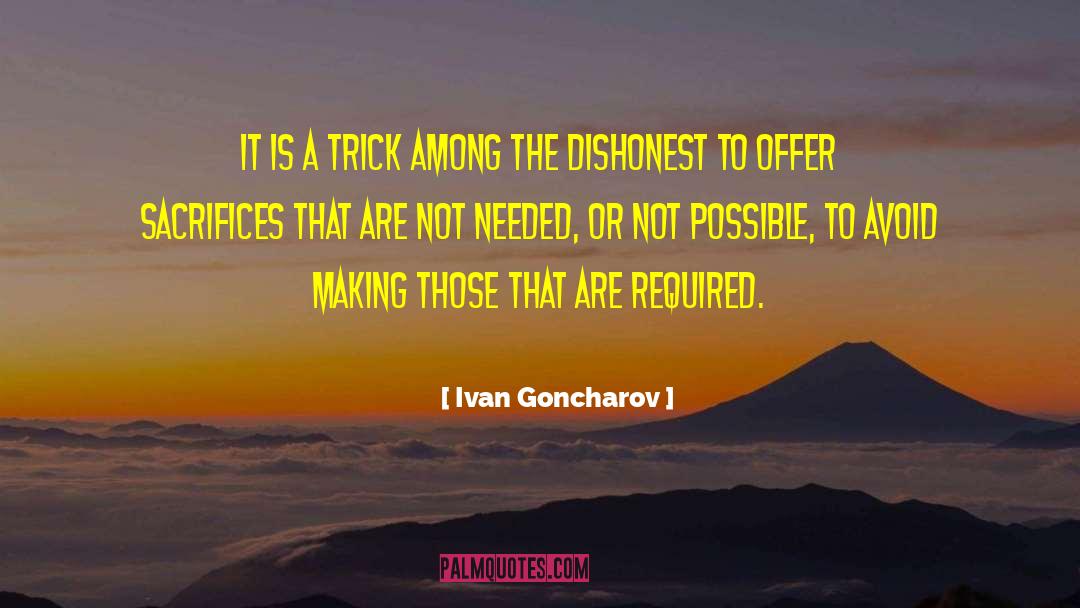 Avoid Fear quotes by Ivan Goncharov