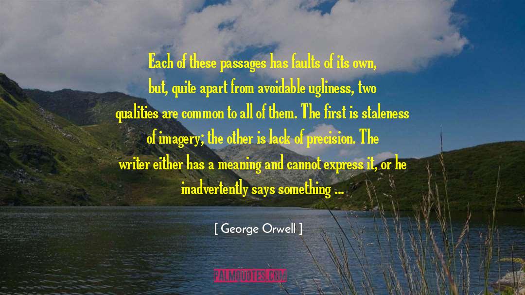 Avoidable quotes by George Orwell