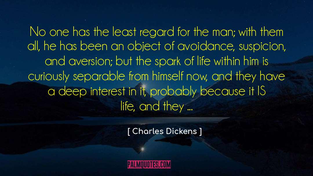 Avoidance quotes by Charles Dickens