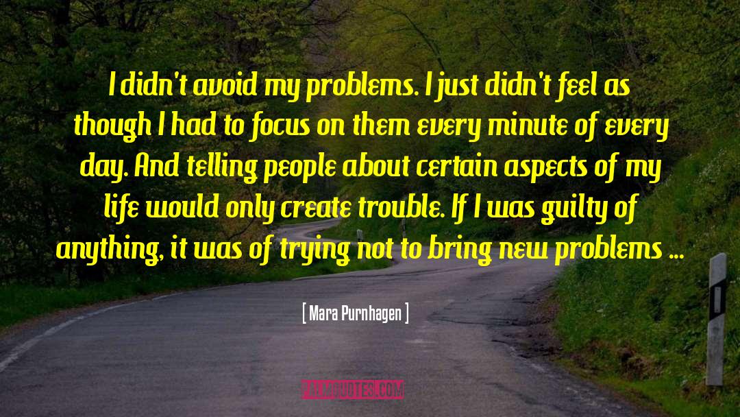 Avoidance quotes by Mara Purnhagen