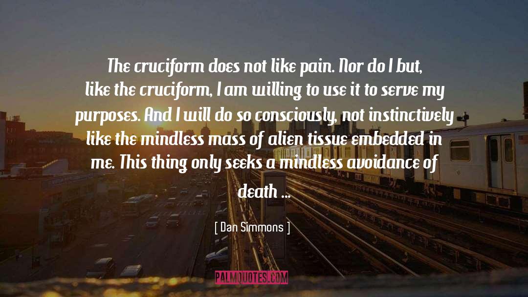 Avoidance quotes by Dan Simmons