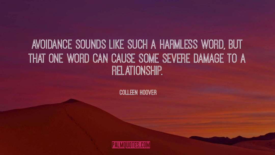 Avoidance quotes by Colleen Hoover