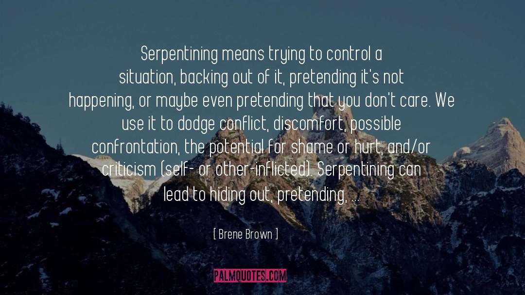 Avoidance quotes by Brene Brown