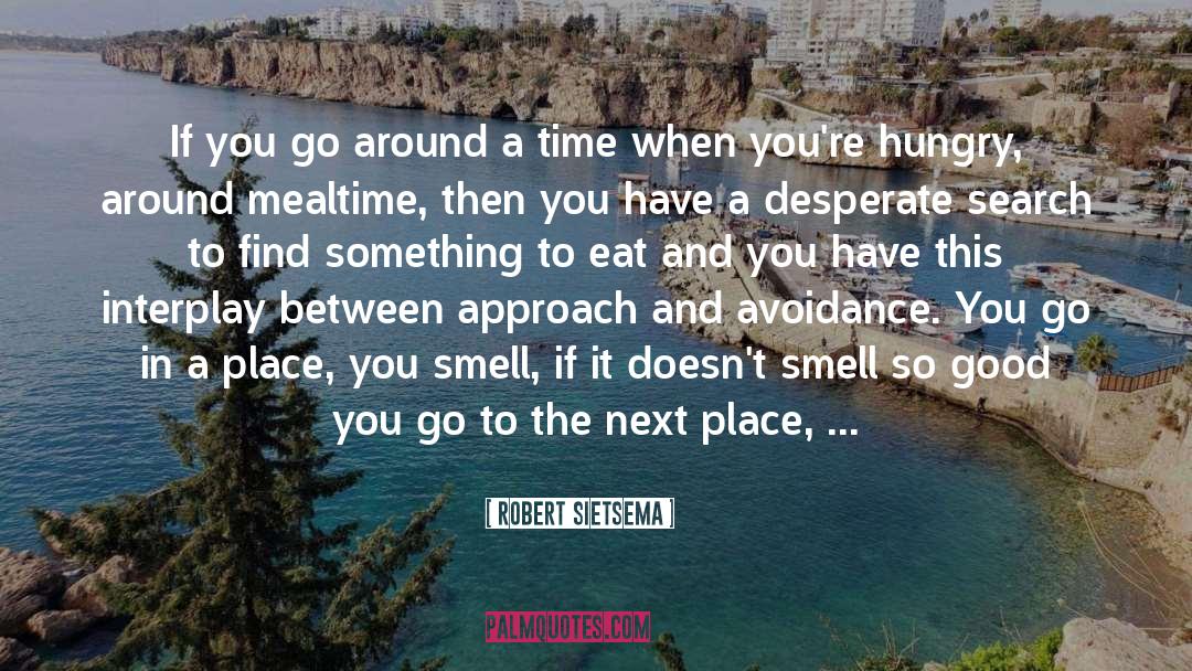 Avoidance quotes by Robert Sietsema