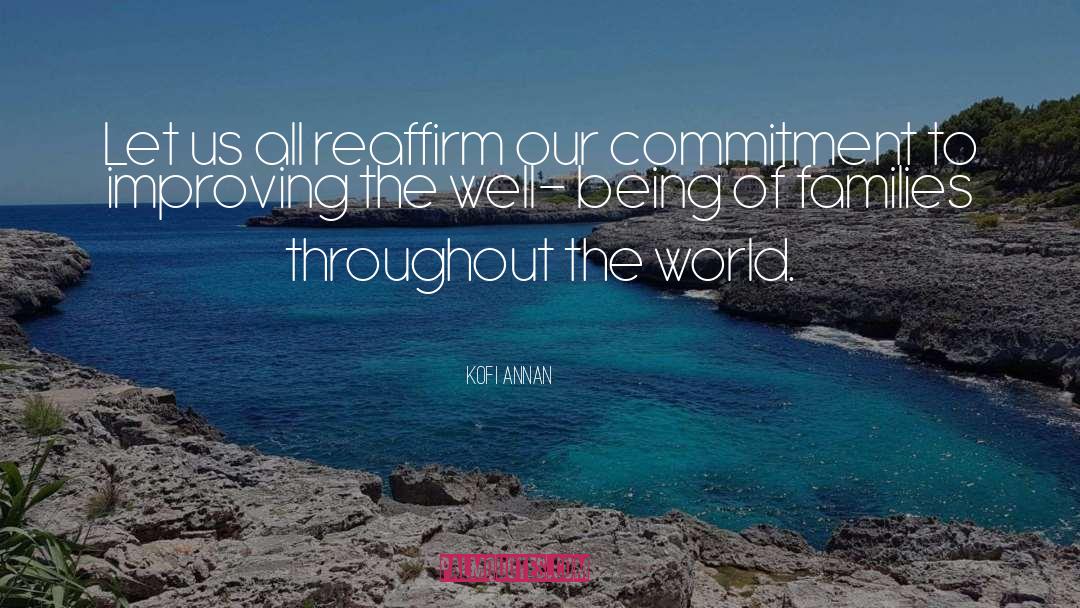 Avoiding Commitment quotes by Kofi Annan