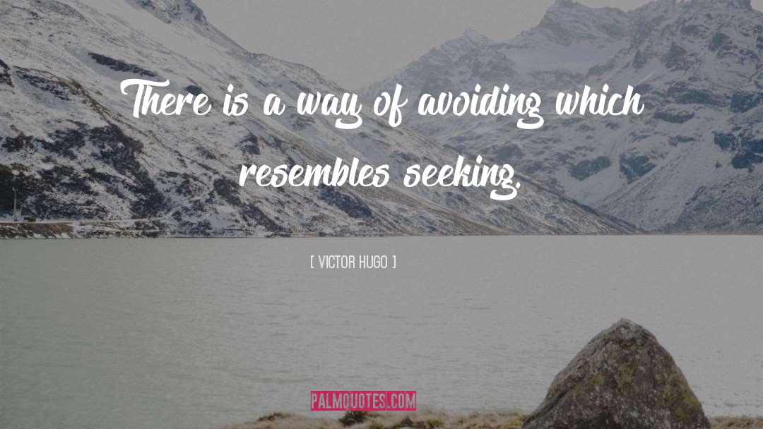 Avoiding Distractions quotes by Victor Hugo