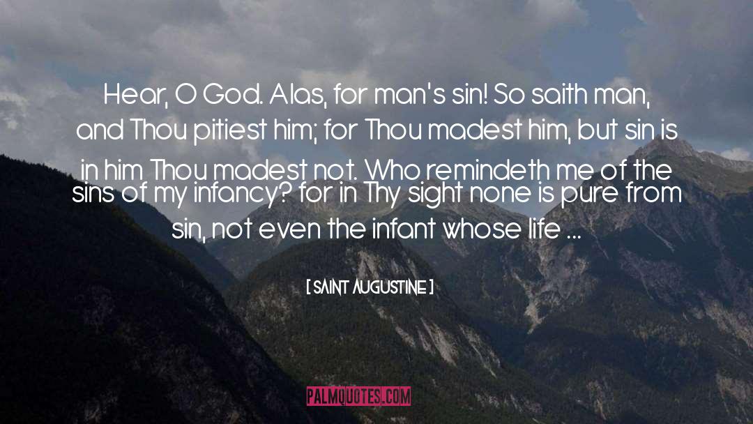 Avoiding Life quotes by Saint Augustine