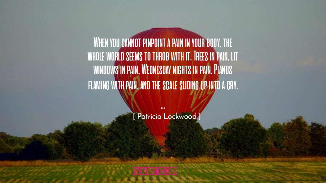 Avoiding Pain quotes by Patricia Lockwood