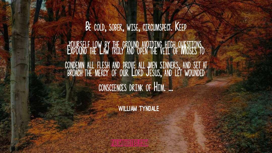 Avoiding quotes by William Tyndale