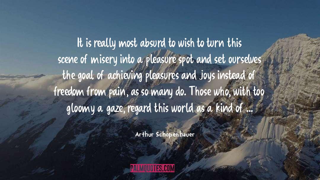 Avoids quotes by Arthur Schopenhauer