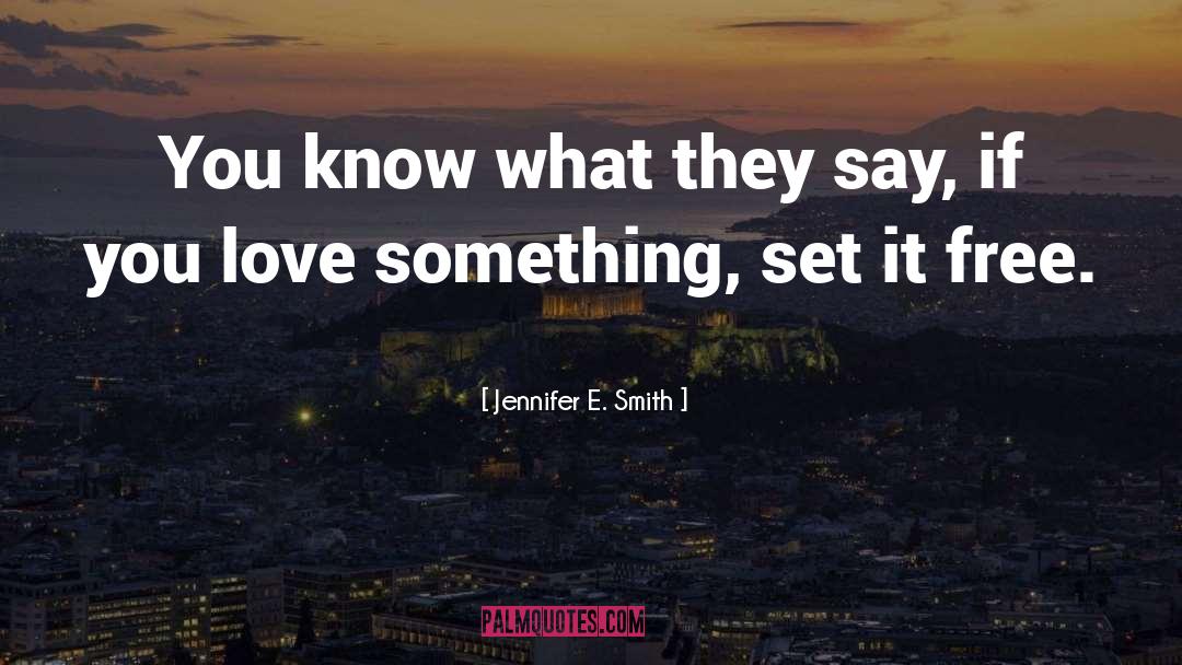 Avonne Smith quotes by Jennifer E. Smith