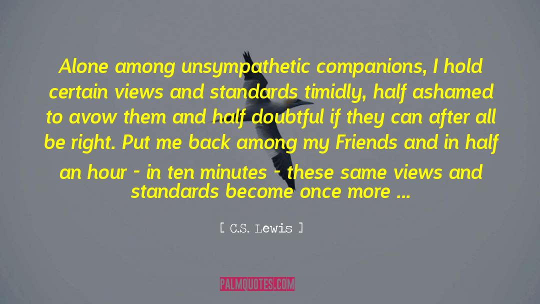 Avow quotes by C.S. Lewis