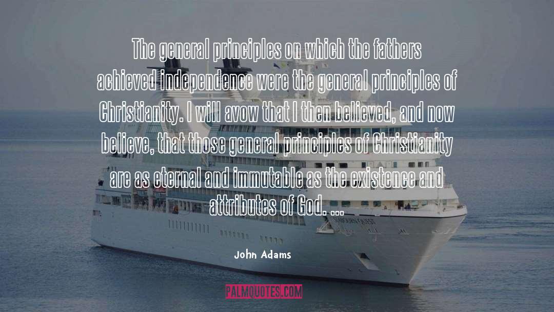 Avow quotes by John Adams