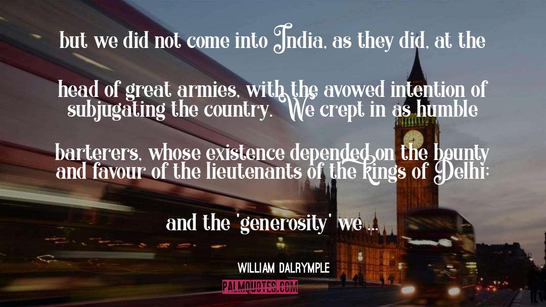 Avowed quotes by William Dalrymple
