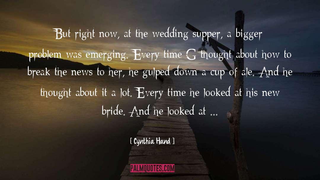 Awaiting Wedding quotes by Cynthia Hand