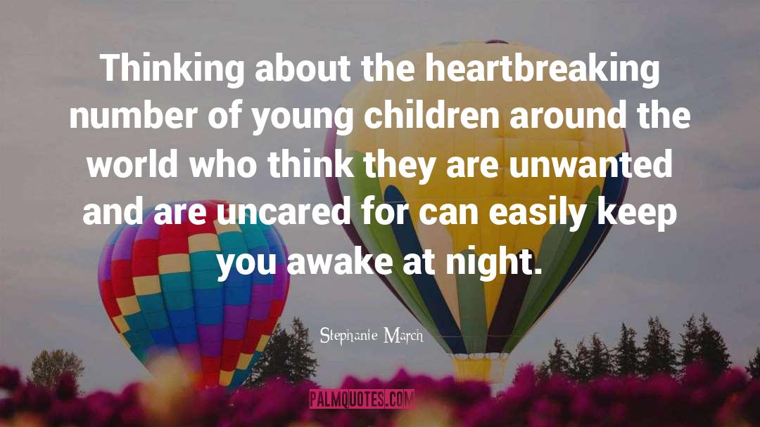 Awake At Night quotes by Stephanie March