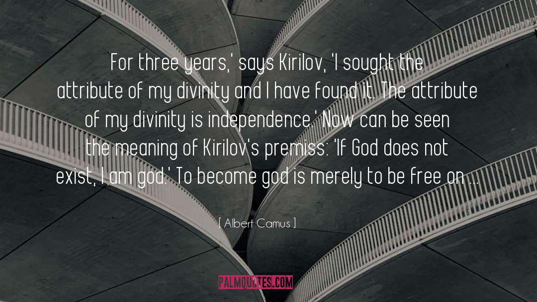 Awakening Divinity quotes by Albert Camus