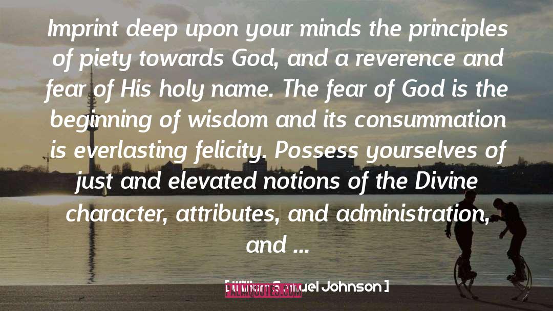 Awakening Minds quotes by William Samuel Johnson