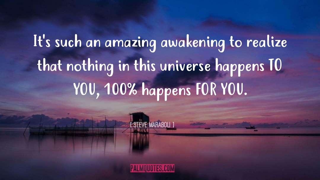 Awakening Nind quotes by Steve Maraboli