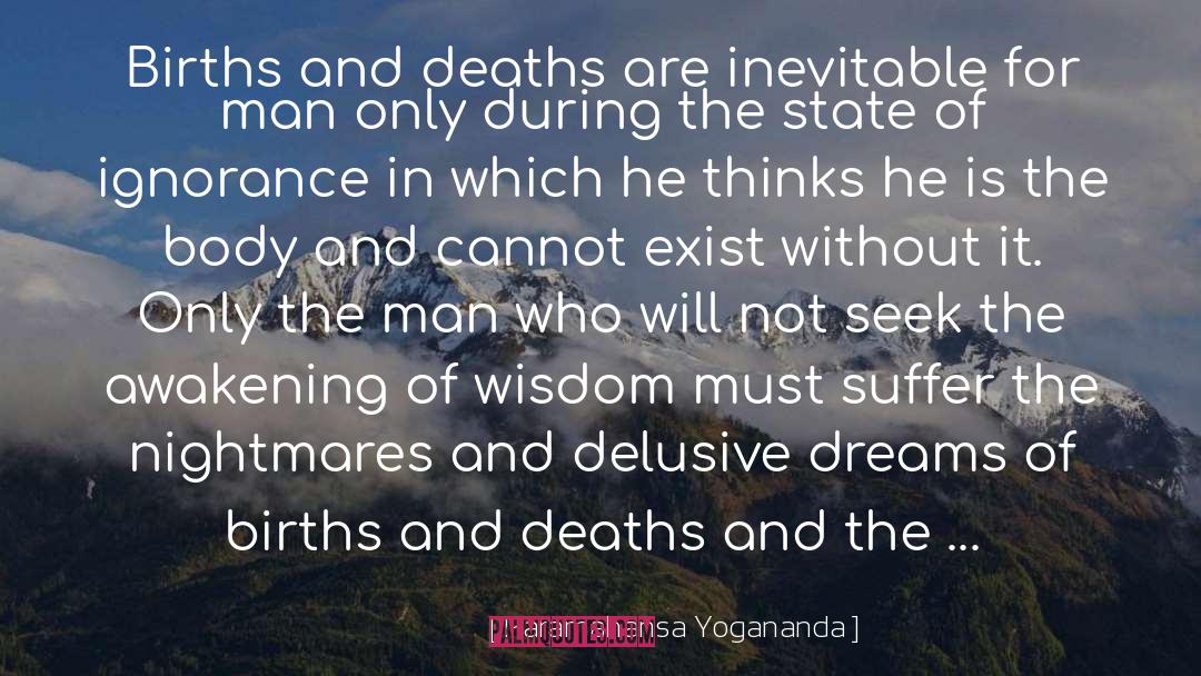 Awakening Nind quotes by Paramahansa Yogananda