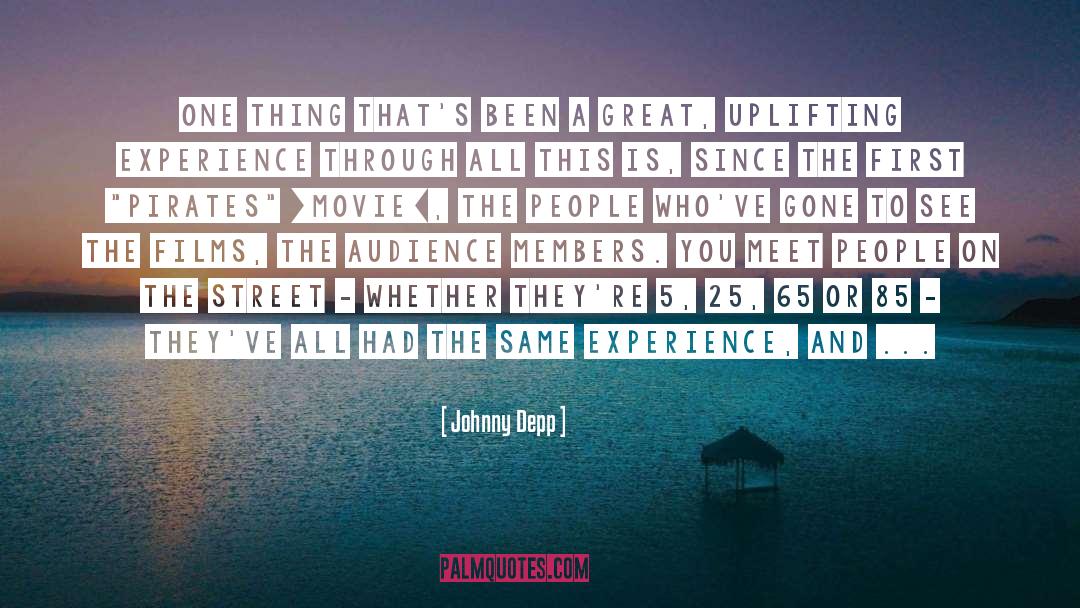Awakening Process quotes by Johnny Depp