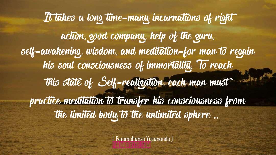 Awakening quotes by Paramahansa Yogananda
