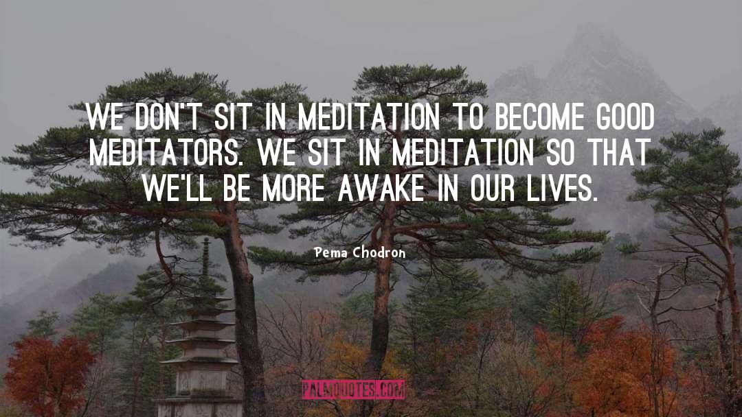 Awakening quotes by Pema Chodron