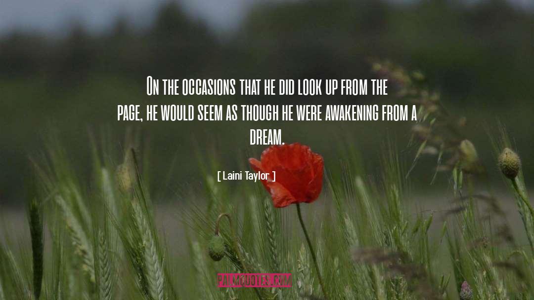 Awakening The Consciousness quotes by Laini Taylor