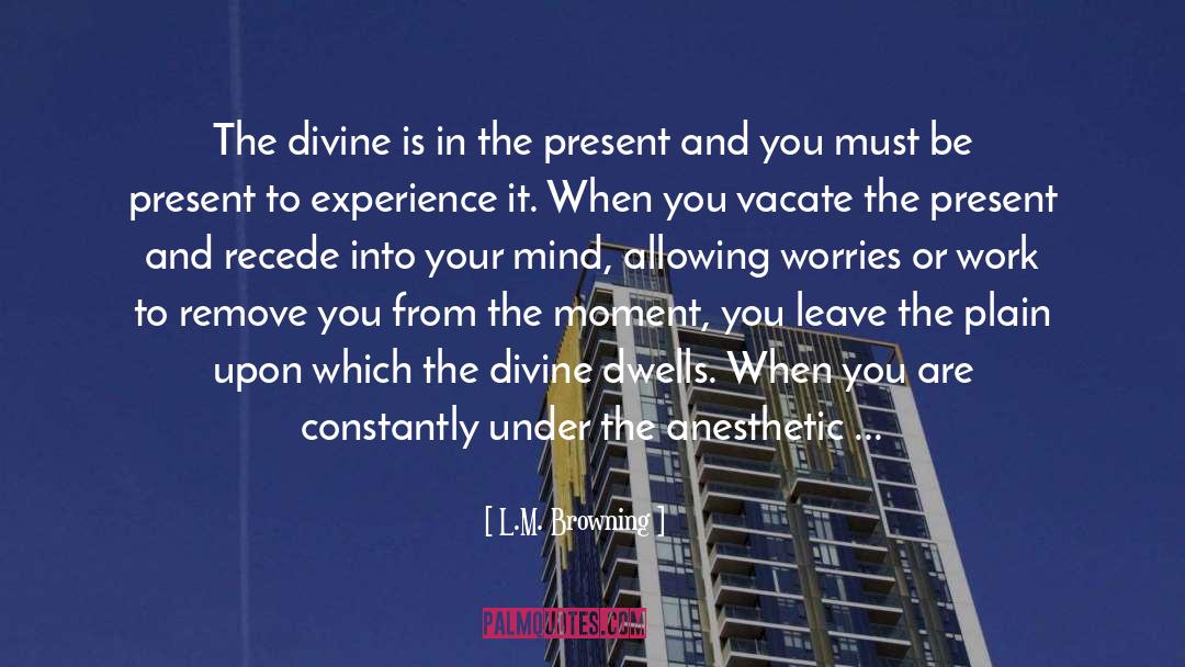Awakening The Divine quotes by L.M. Browning
