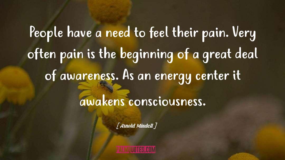 Awakens quotes by Arnold Mindell