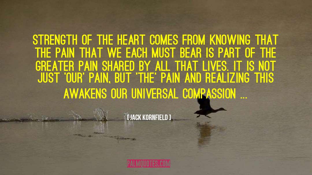 Awakens quotes by Jack Kornfield