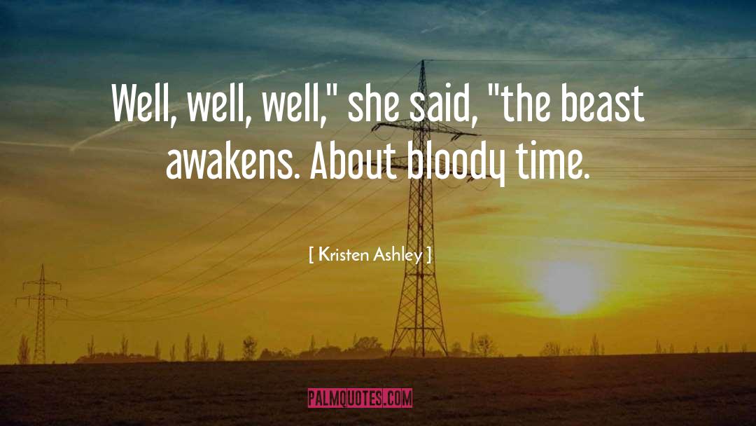 Awakens quotes by Kristen Ashley