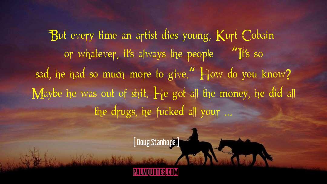 Award Artist quotes by Doug Stanhope