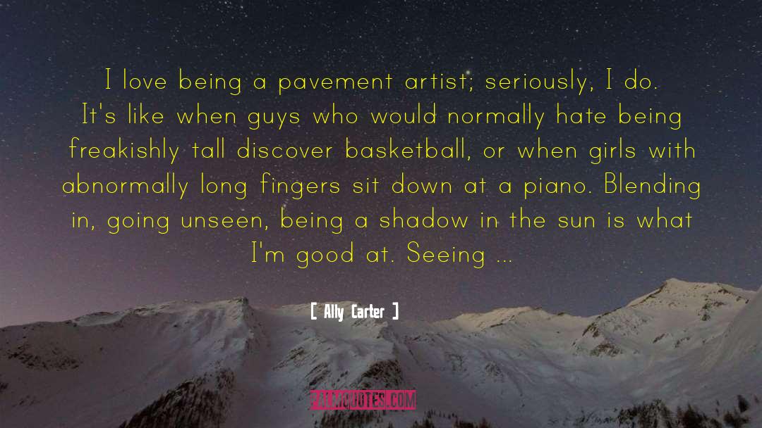 Award Artist quotes by Ally Carter