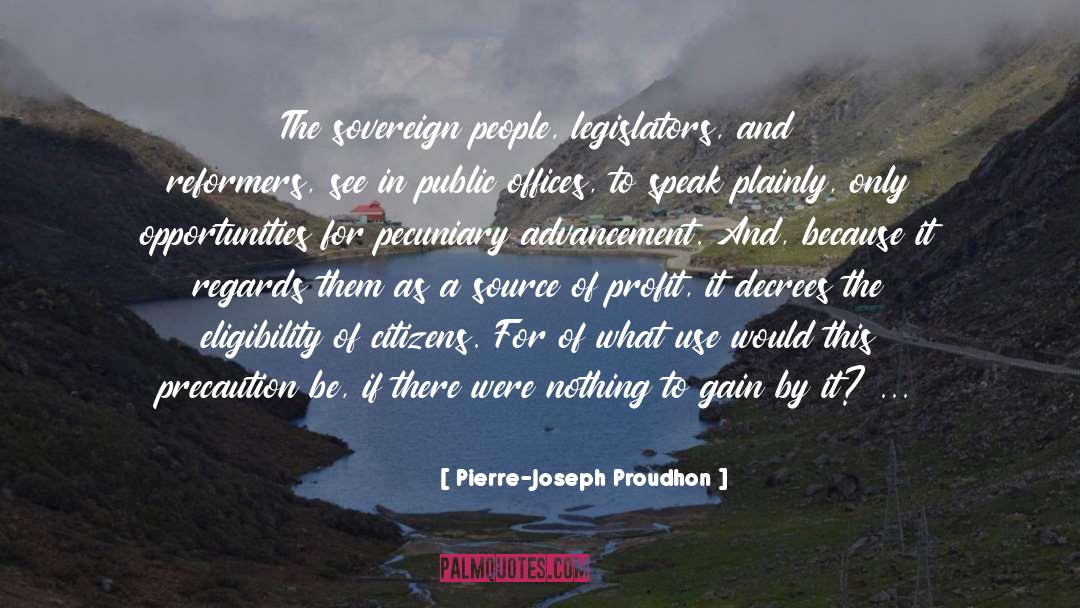 Award quotes by Pierre-Joseph Proudhon