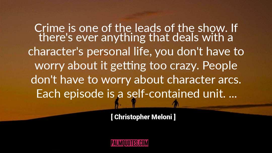 Award Show quotes by Christopher Meloni