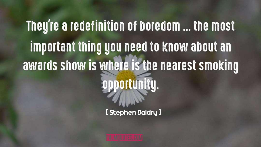 Award Shows quotes by Stephen Daldry