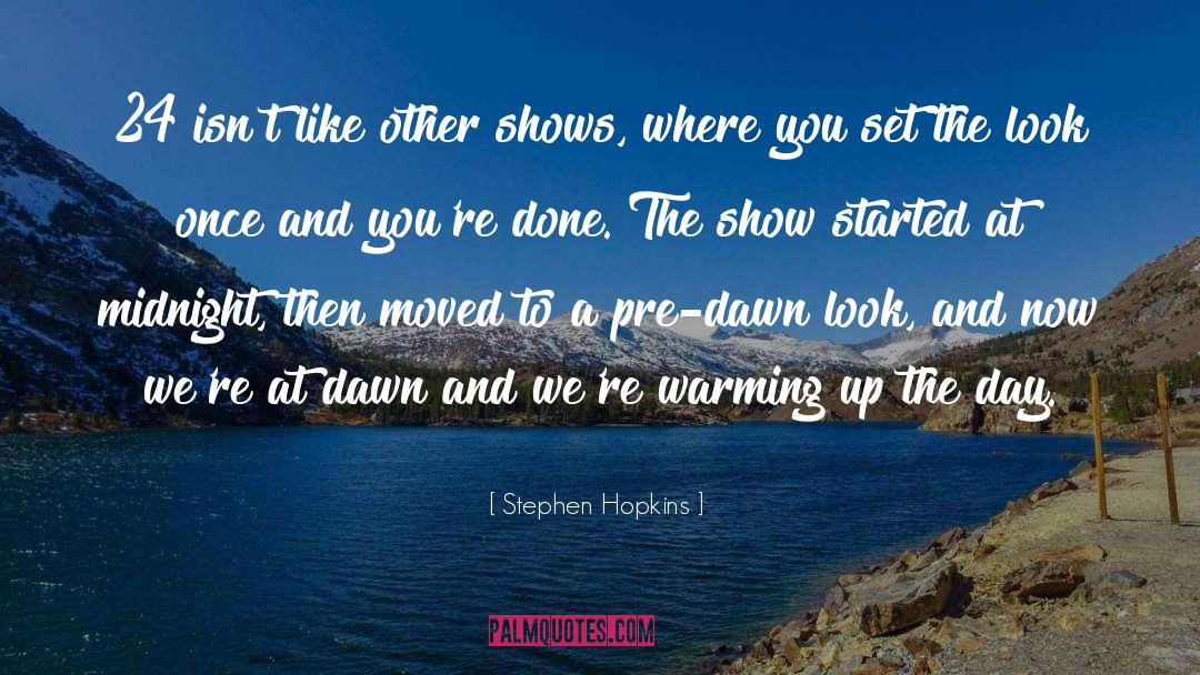 Award Shows quotes by Stephen Hopkins