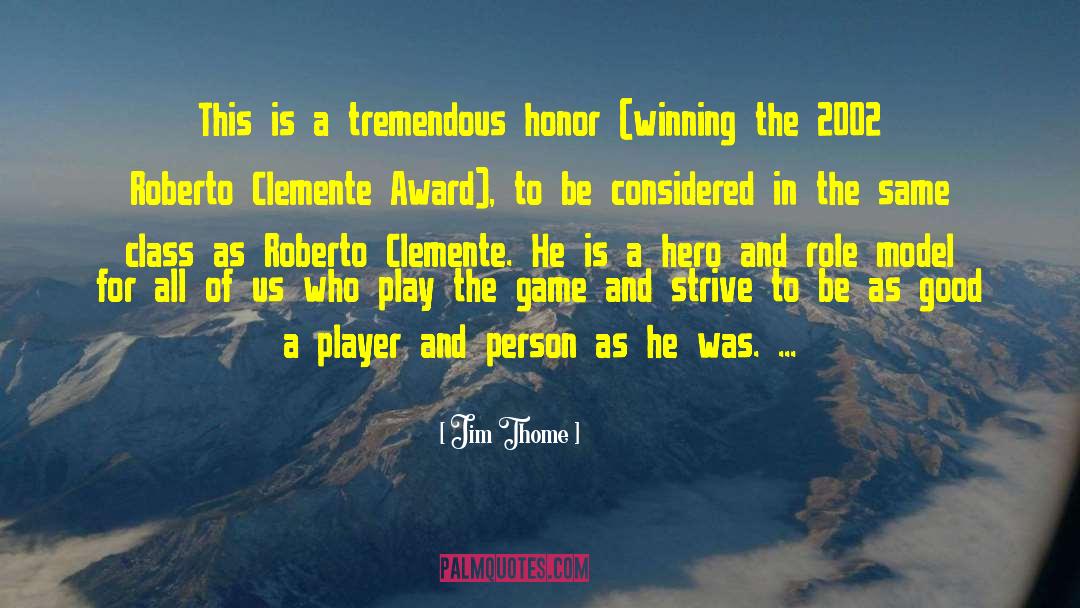 Award Winning Author quotes by Jim Thome