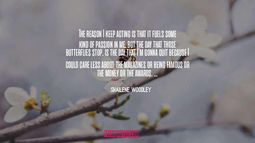 Awards quotes by Shailene Woodley